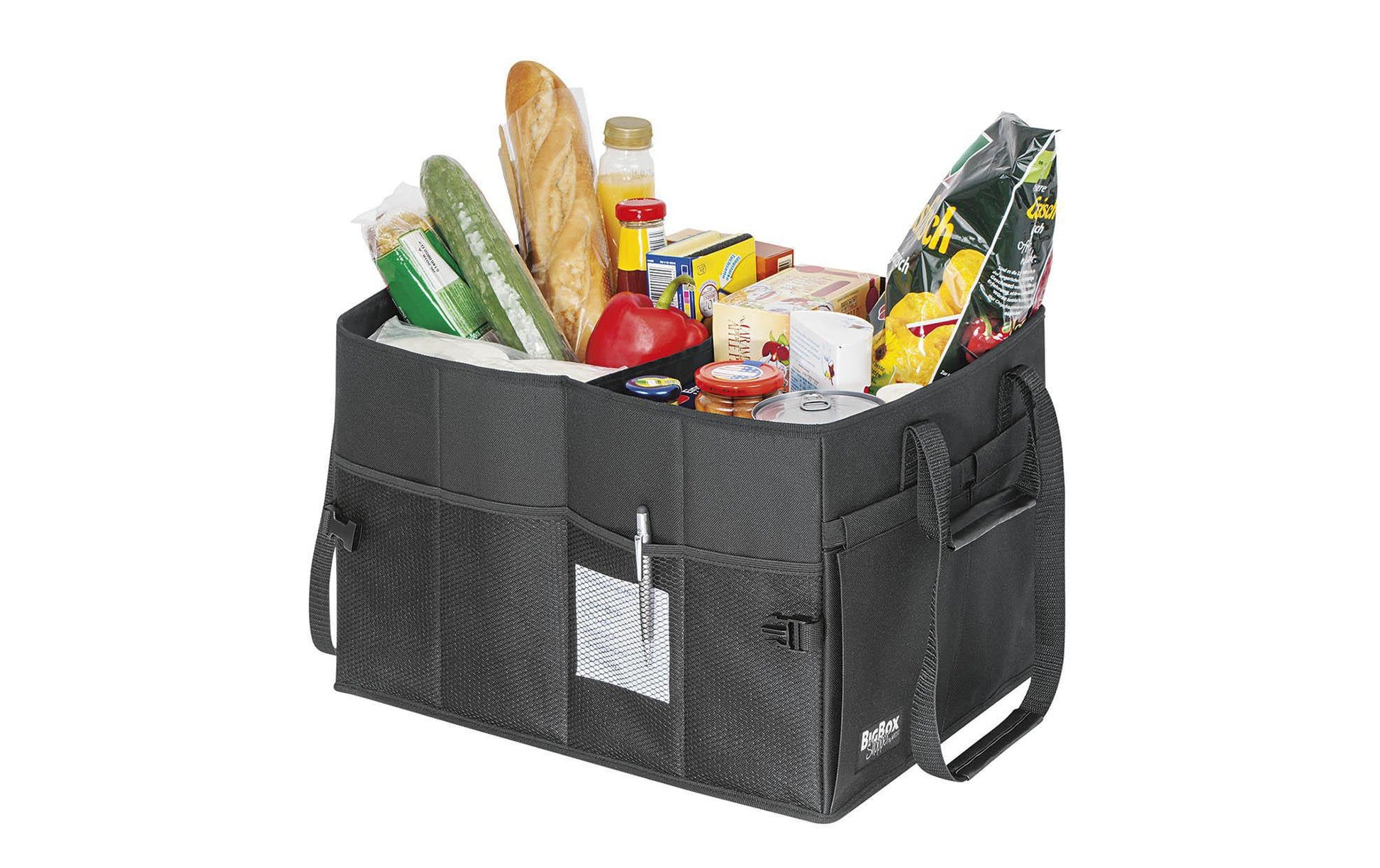 Wedo Stofftasche, Polyester, schwarz, 450×300×350 mm