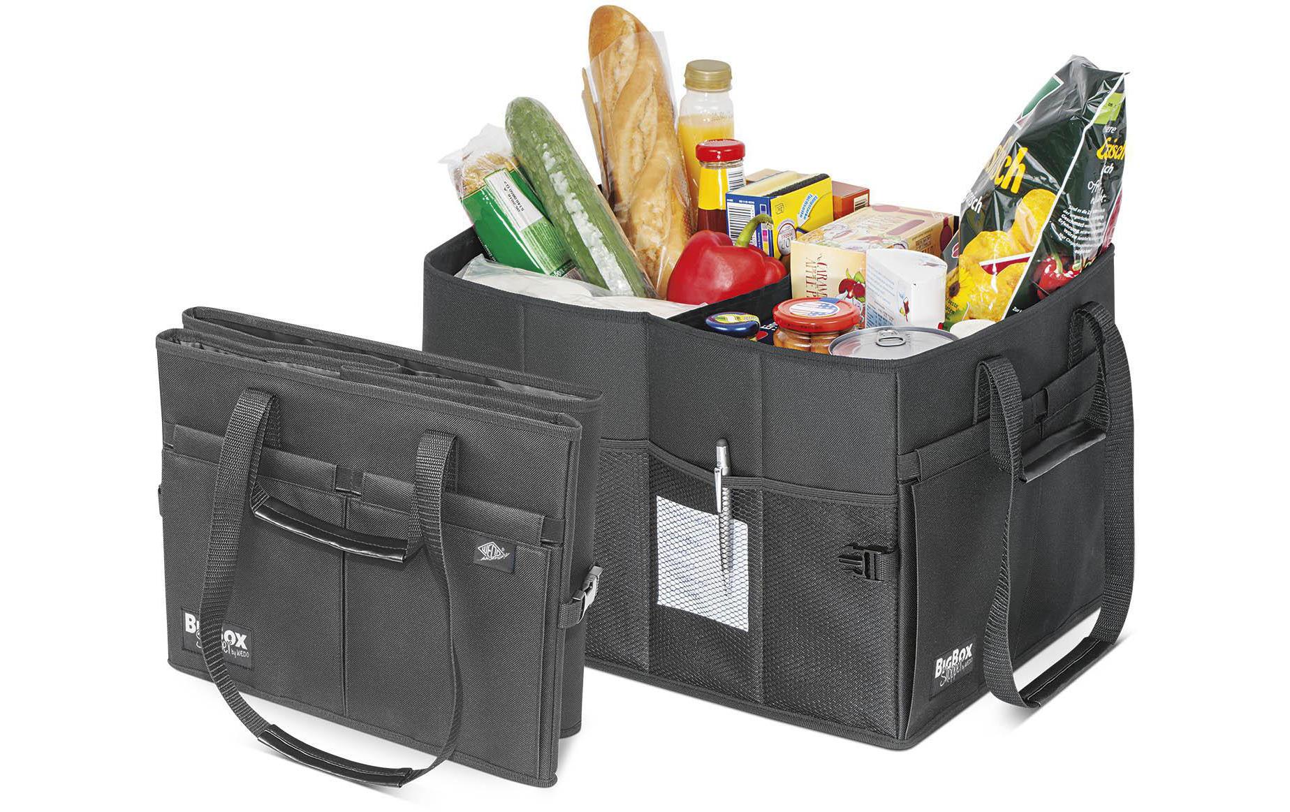 Wedo Stofftasche, Polyester, schwarz, 450×300×350 mm