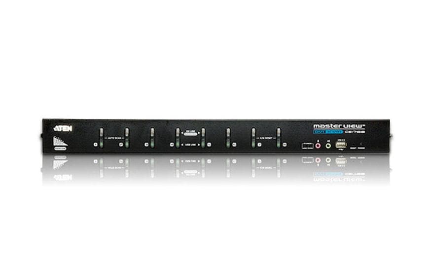ATEN CS1768 – KVM-Switch, 8-Port, DVI-I/USB, 2048 × 1536, für Windows, Linux, Mac und andere