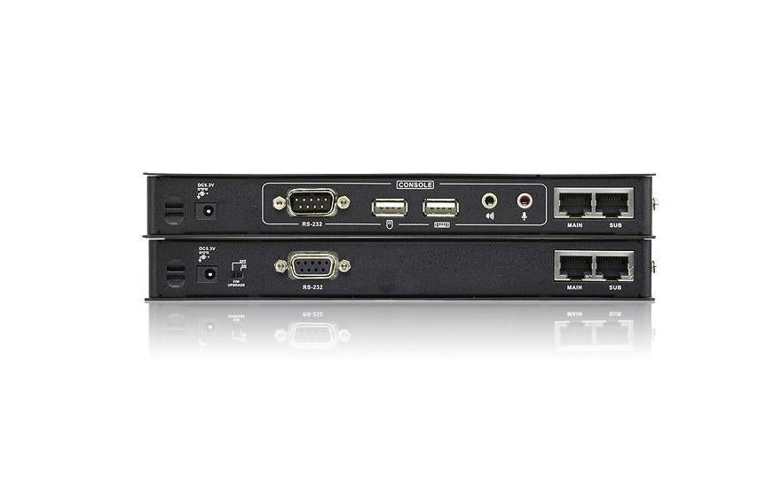 ATEN CE604 – KVM-Extender-Set DVI, Dual-View – 1920 × 1200, Audio, RS-232, bis 60 m