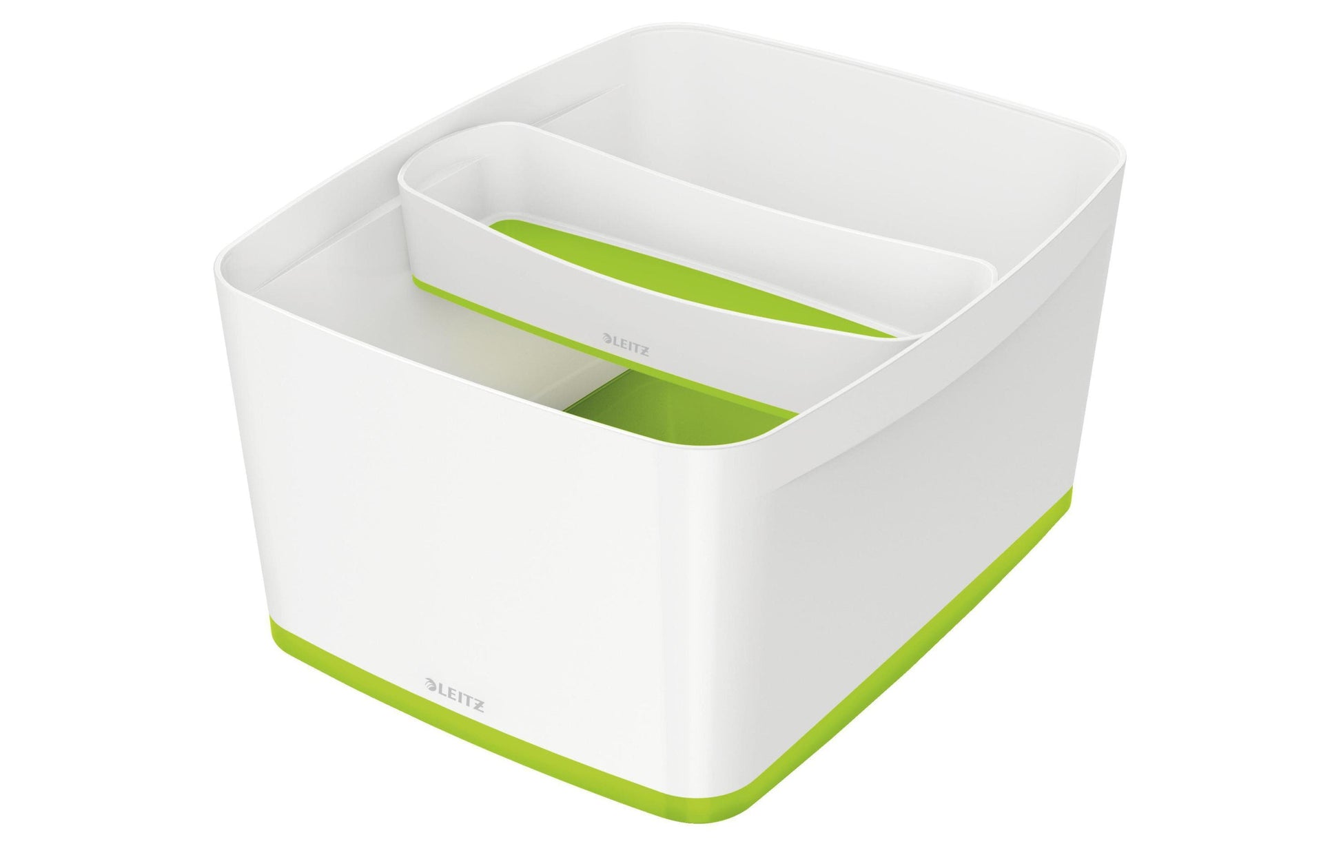 Leitz MyBox Aufbewahrungsbox – ABS Kunststoff, Weiss, 31,8 × 19,8 × 38,5 cm