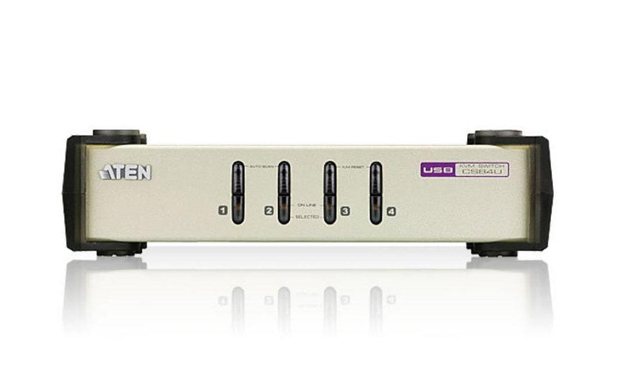 ATEN CS84U – KVM-Switch – 4-Port, VGA – 2048 × 1536 @ 60 Hz