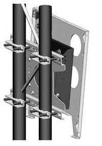Chief Deckenhalterung – neigbar – bis 68 kg, für Traversen – schwarz
