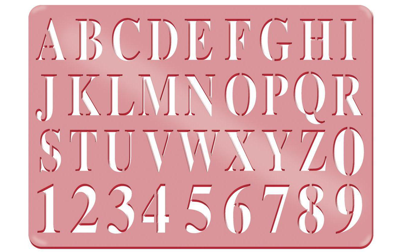 URSUS Malschablonen-Set, Tiere, 18,9 × 26,8 cm, Mehrfarbig