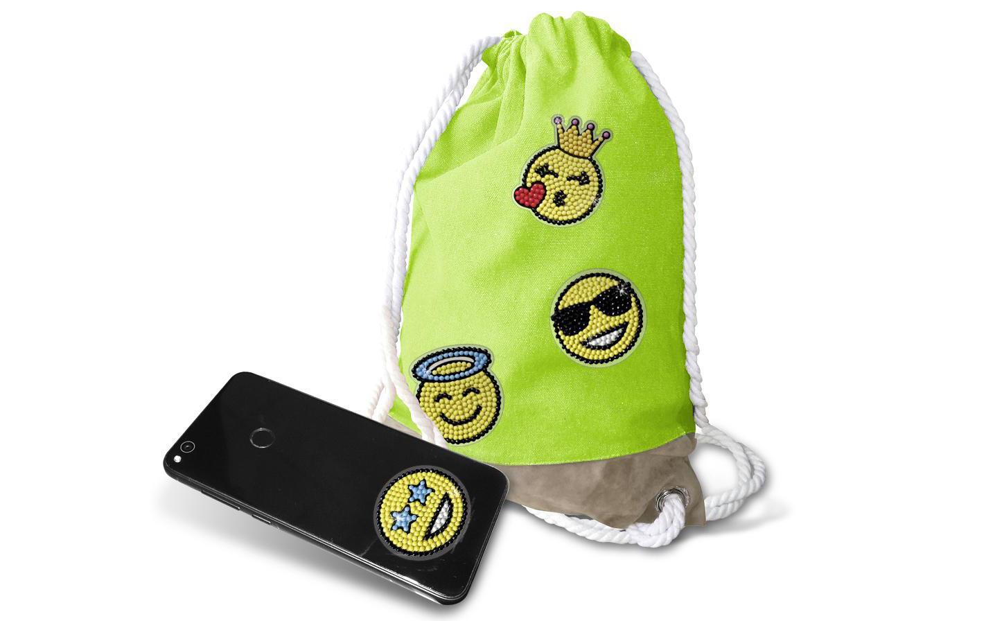 URSUS Sticker, Smileys, gelb, 6 Stk