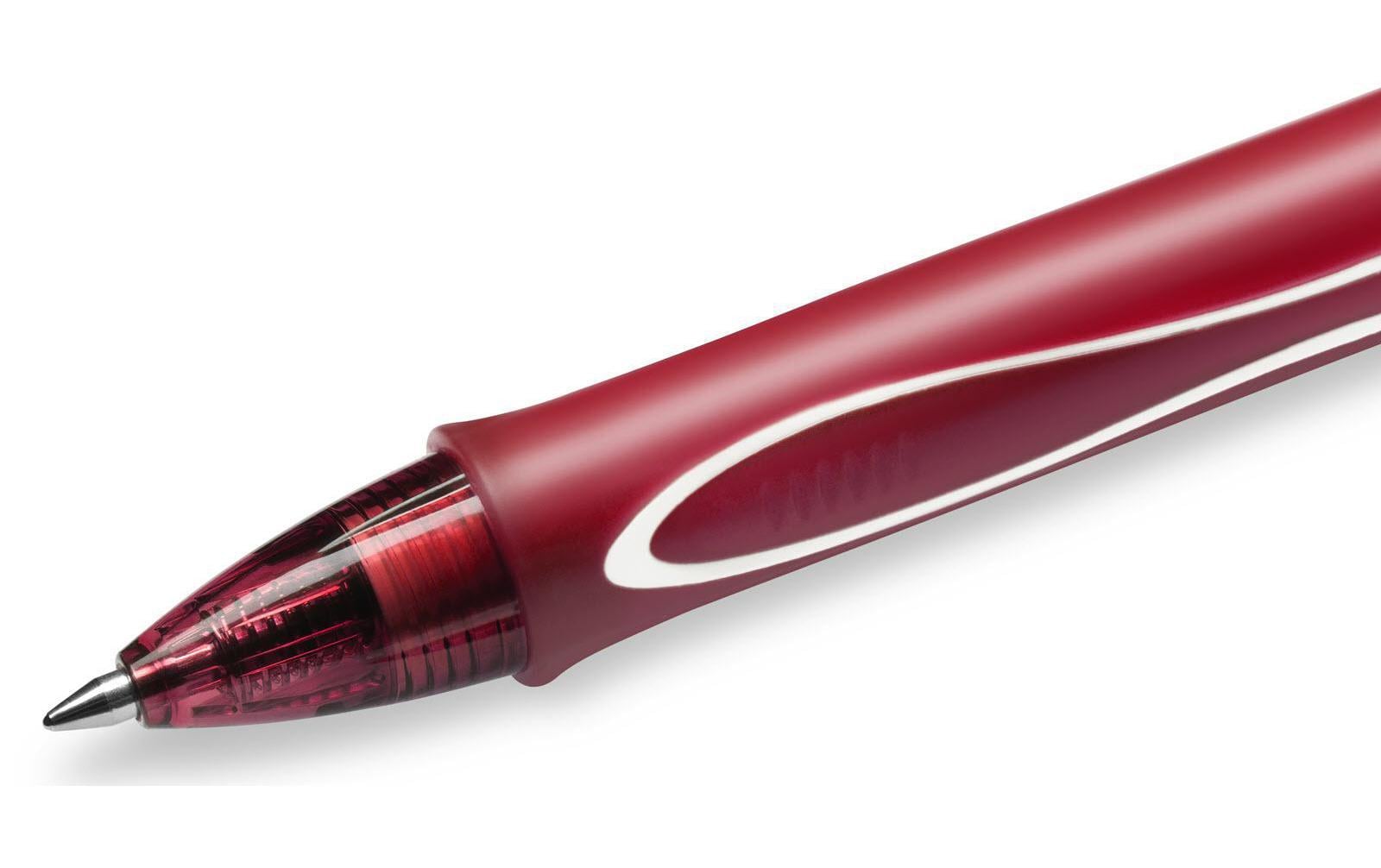 BIC Gel-ocity Quick Dry Gelschreiber, Druckmechanik – Rot, Spitze 0,7 mm, nachfüllbar, 12er-Set