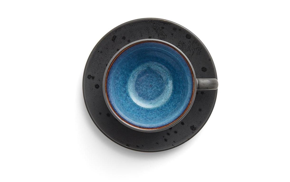 BITZ Kaffeetasse – 4er Set, 240 ml, Ø 10,0 cm, Steingut, Mehrfarbig, spülmaschinenfest, mikrowellengeeignet