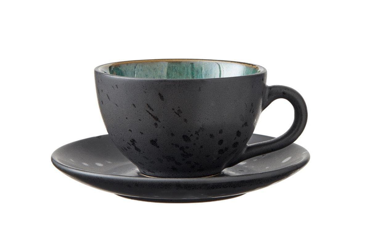BITZ Kaffeetasse – 4er Set, 240 ml, Ø 10,0 cm, Steingut, Mehrfarbig, spülmaschinenfest, mikrowellengeeignet
