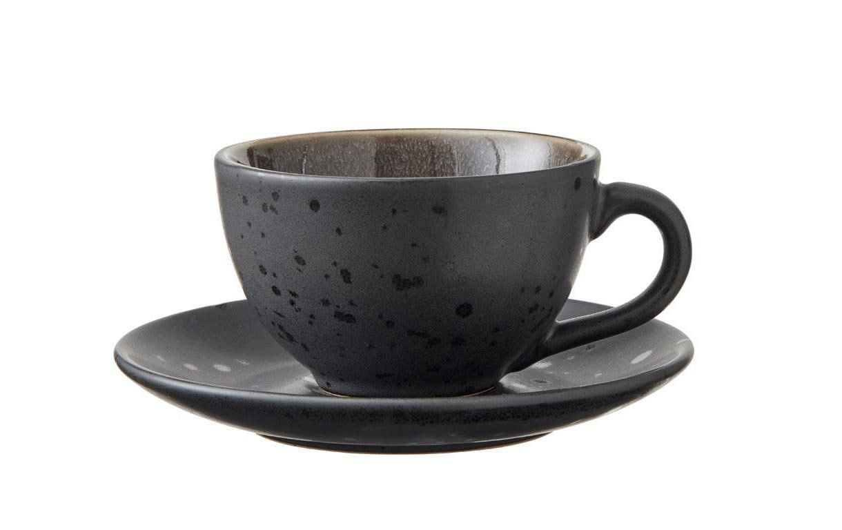 BITZ Kaffeetasse – 4er Set, 240 ml, Ø 10,0 cm, Steingut, Mehrfarbig, spülmaschinenfest, mikrowellengeeignet