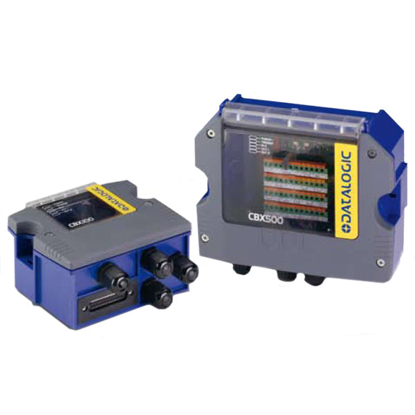 Datalogic Anschlussbox – CBX500 – IP56, 3 Schlüssel, 20 × 4 Pixel, 10 - 30 V, 2,5 W – Blau
