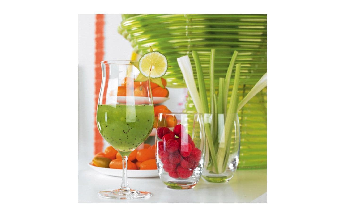 Leonardo Trinkglas – 6er Set, 460 ml, Ø 8,5 cm, H 12,5 cm, Kristallglas, Transparent, spülmaschinenfest