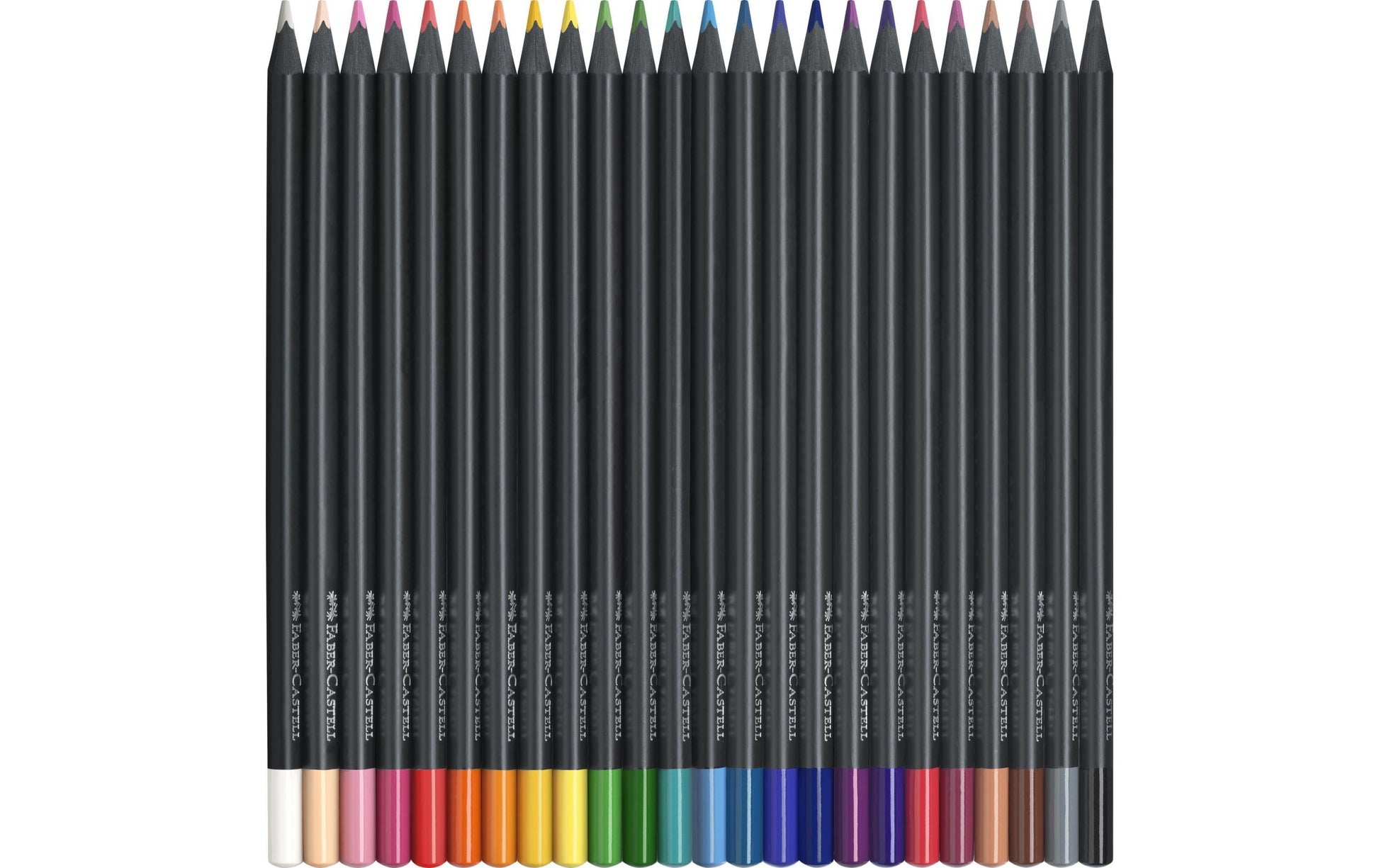 Faber-Castell Buntstifte Classic – 24 Farben, im Kartonetui, Ø 3 mm, dreikantig, FSC