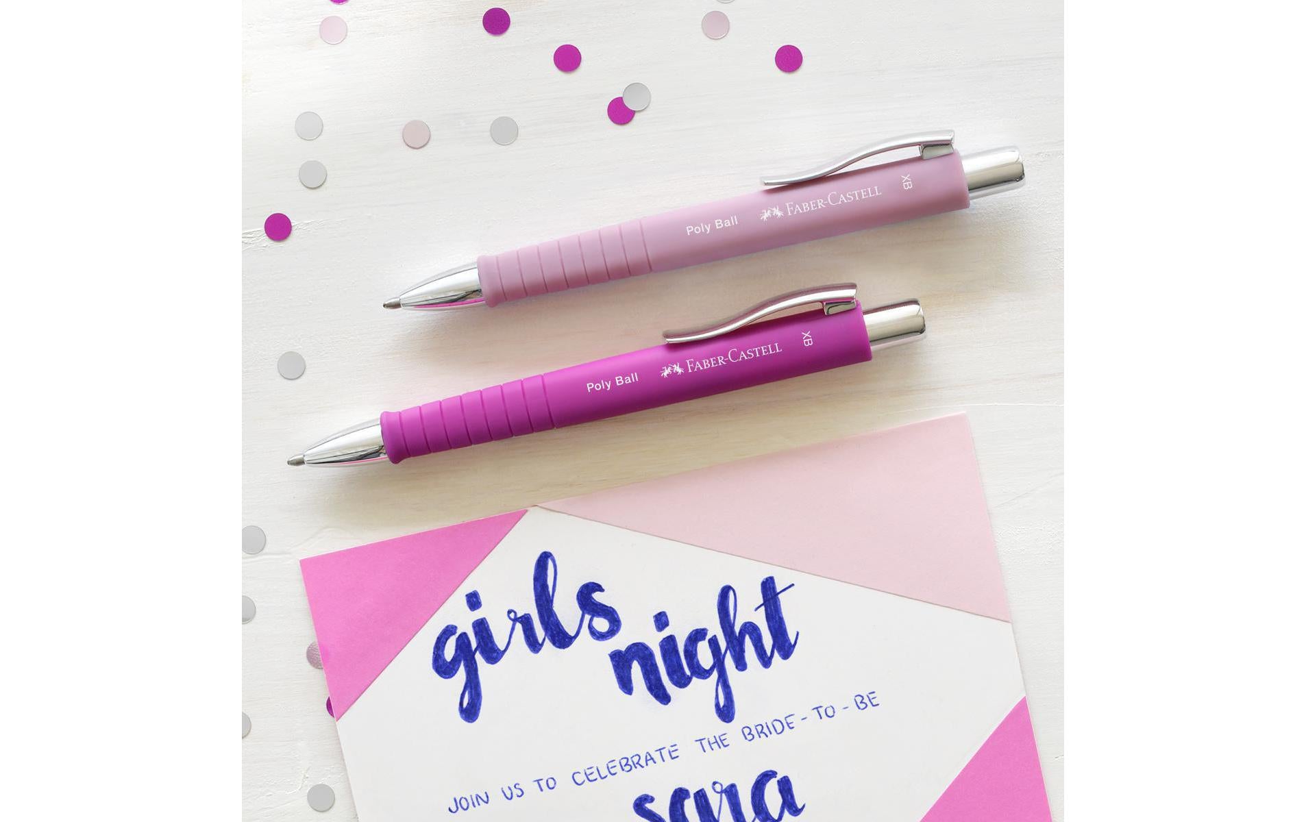 Faber-Castell Kugelschreiber – Rosa, Kunststoff