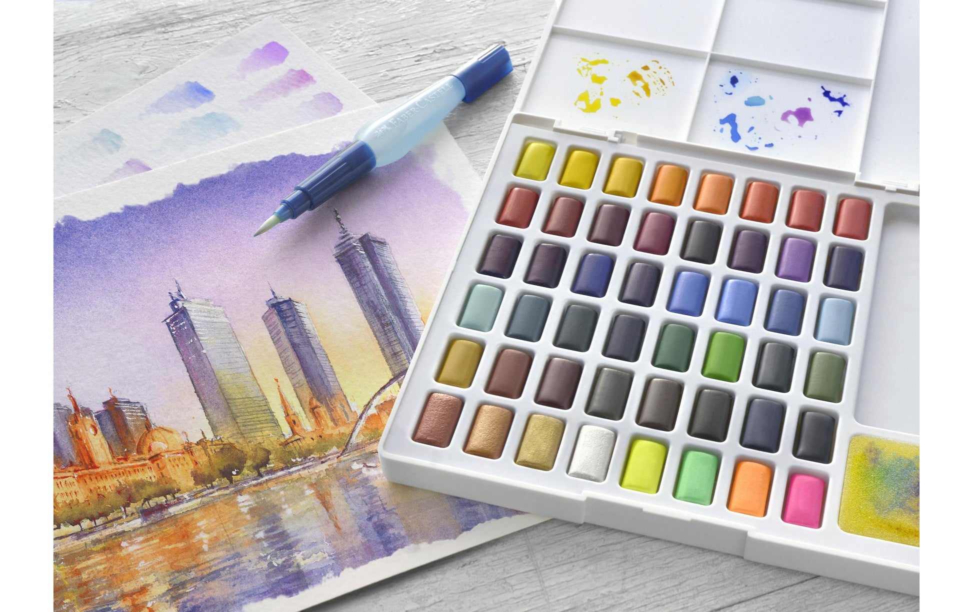 Faber-Castell Deckfarbkasten – 48 Farben