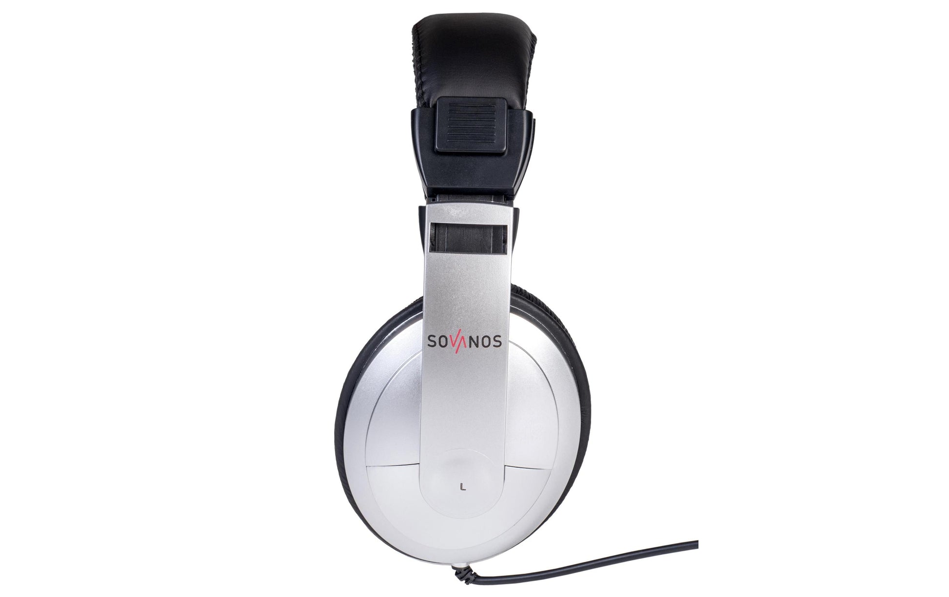 Sovanos SVH100-SI DJ-Kopfhörer – Over-Ear, Kabelgebunden, 3,5 mm Klinke, Silber