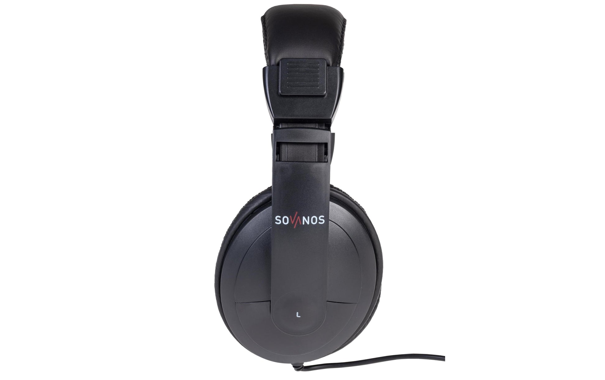 Sovanos SVH100-BK DJ-Kopfhörer – Over-Ear, Kabelgebunden, 3,5 mm Klinke, Schwarz