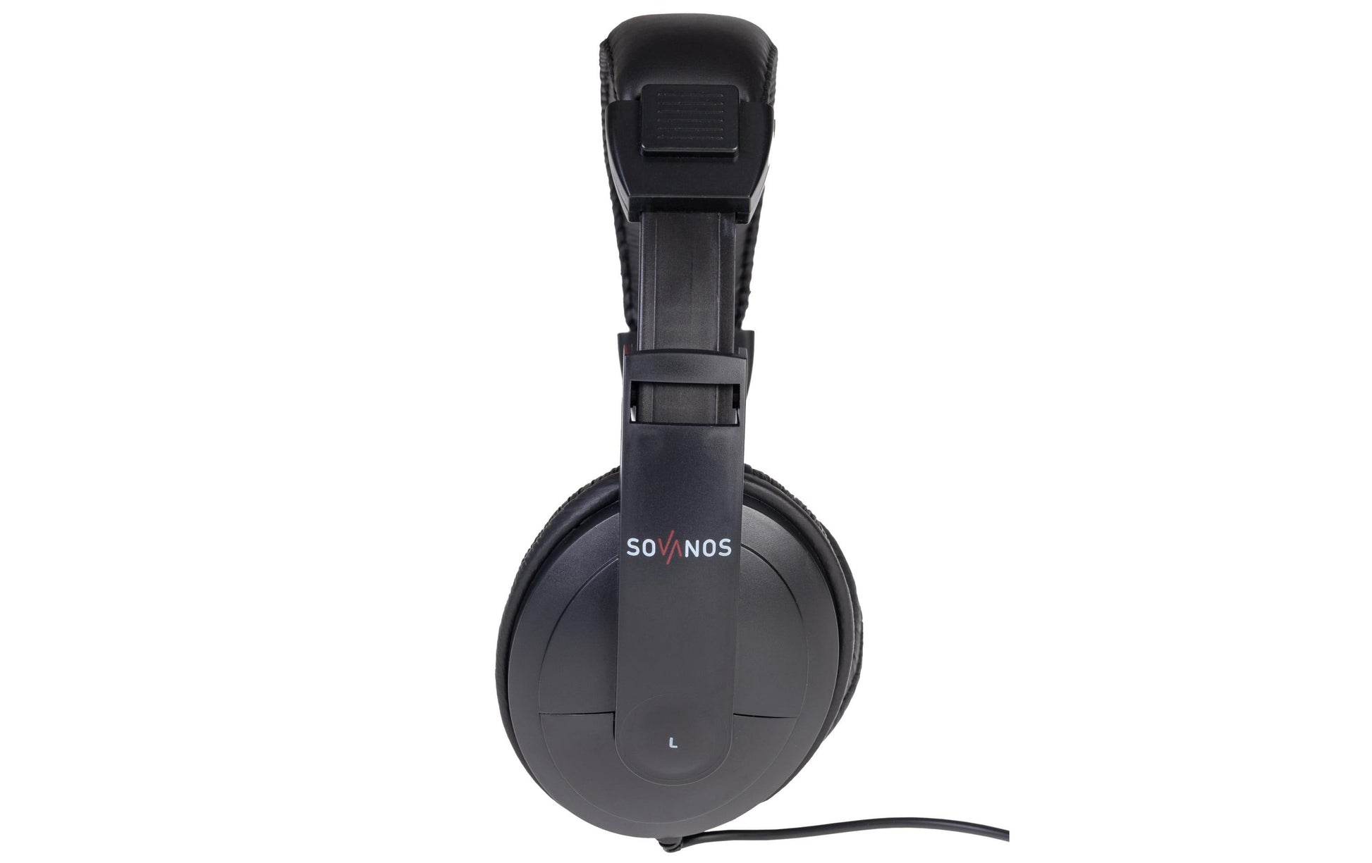 Sovanos SVH100-BK DJ-Kopfhörer – Over-Ear, Kabelgebunden, 3,5 mm Klinke, Schwarz