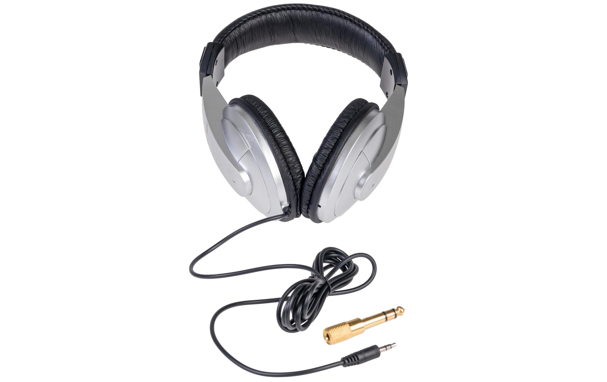Sovanos SVH100-SI DJ-Kopfhörer – Over-Ear, Kabelgebunden, 3,5 mm Klinke, Silber