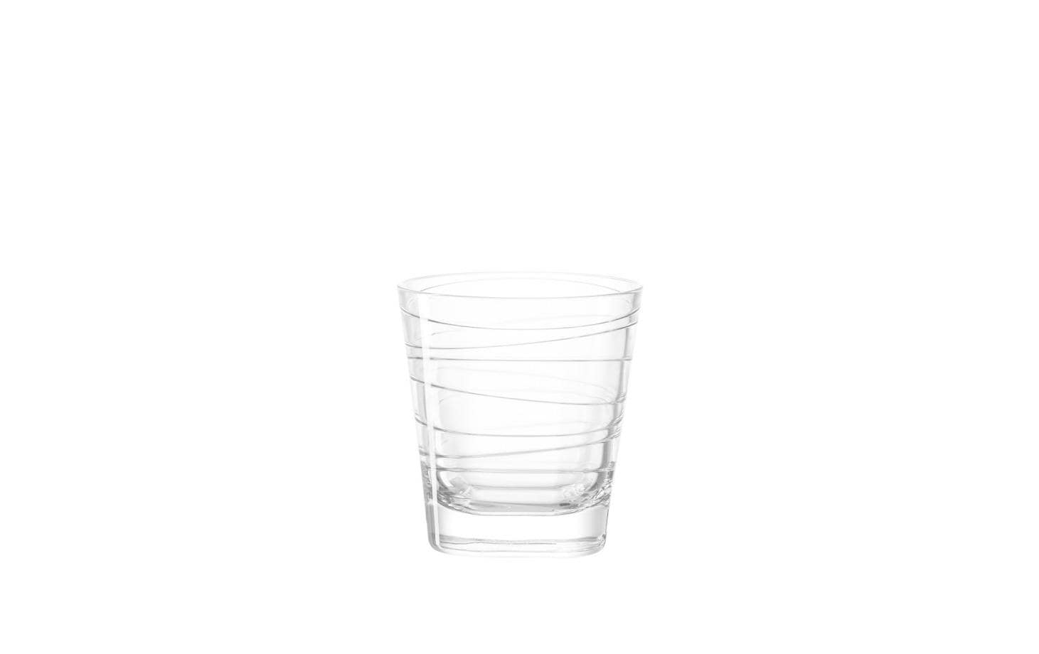 LEONARDO Trinkgläser – 6er Set, 250 ml, Ø 8,3 cm, Kalk-Natron-Glas, Transparent, spülmaschinenfest