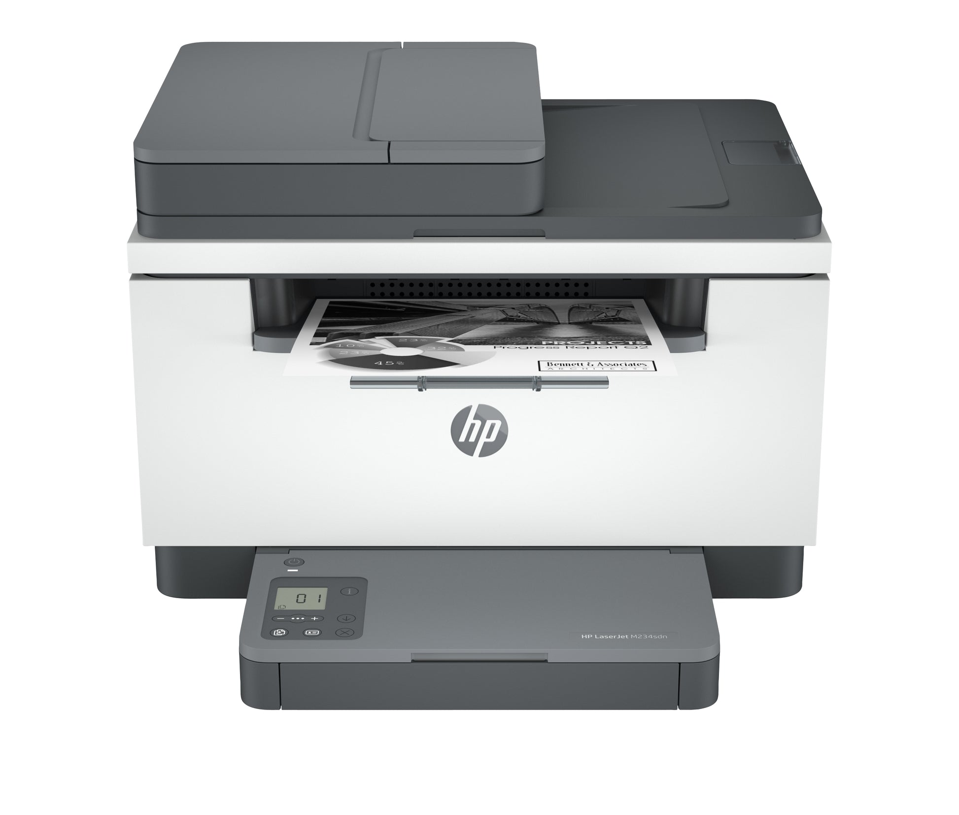HP LaserJet MFP M234sdn – SW-Laser-Multifunktionsdrucker, A4, 3-in-1, Duplex, ADF, WLAN/LAN, AirPrint, Mopria
