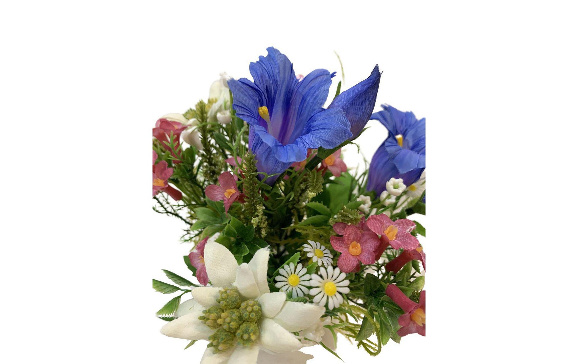 Botanic-Haus Künstliche Blütenpflanze – 22 cm – Polyester, mehrfarbig, 12er-Pack
