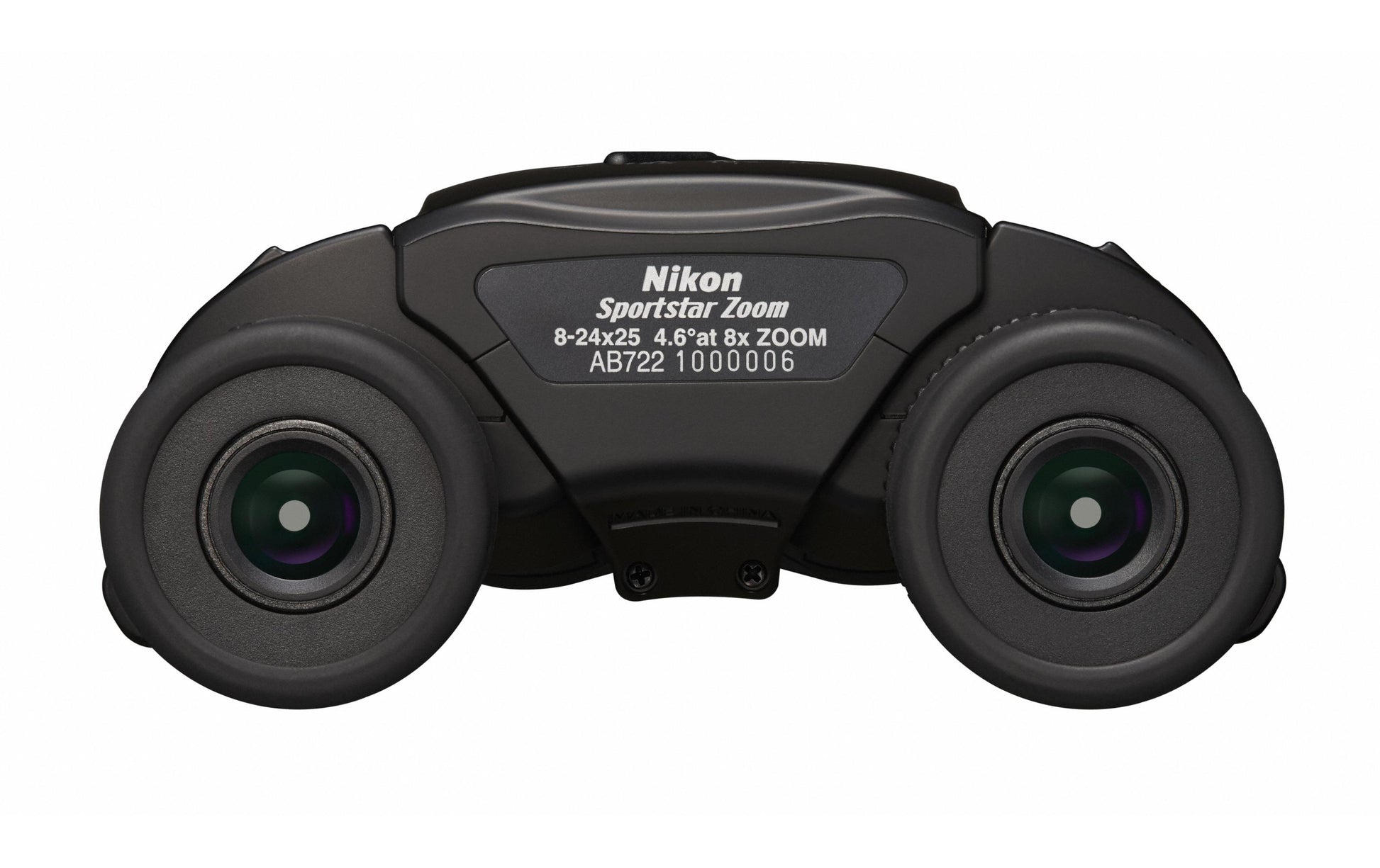 Nikon Sportstar Zoom 8–24×25 Fernglas – Naheinstellgrenze 4 m, Schwarz