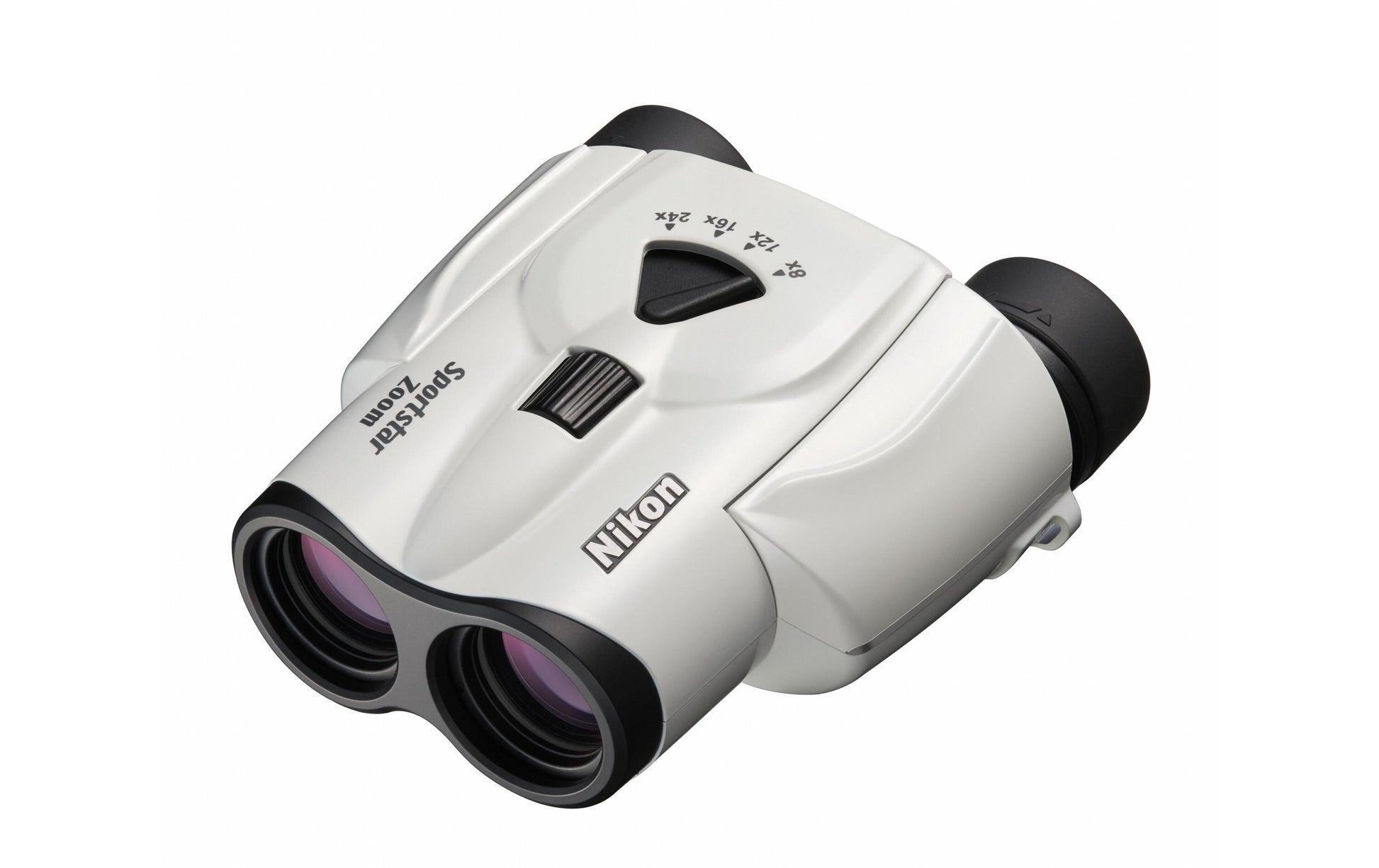 Nikon Kompaktfernglas Sportstar Zoom – 8–24×25 mm, weiss