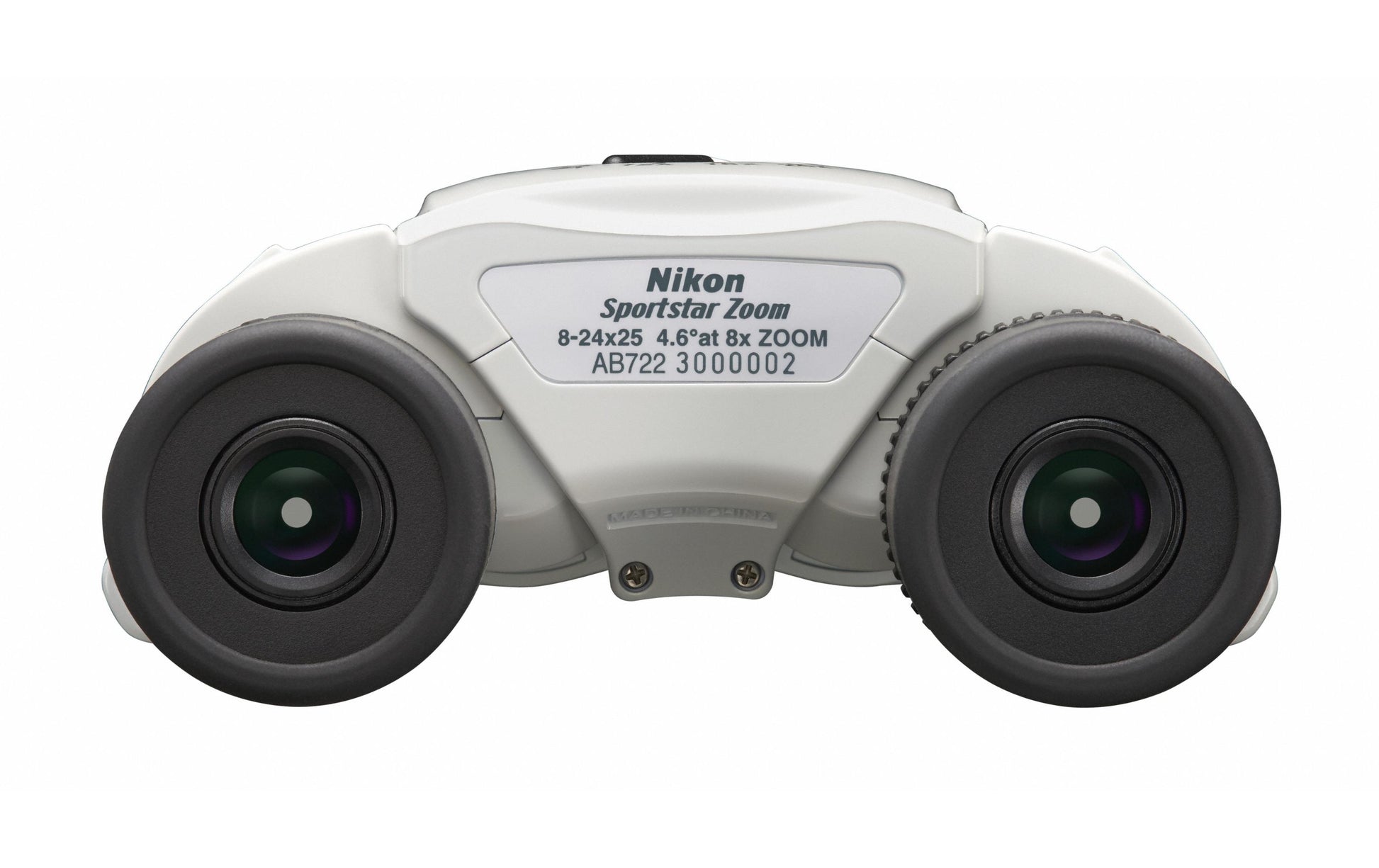 Nikon Kompaktfernglas Sportstar Zoom – 8–24×25 mm, weiss