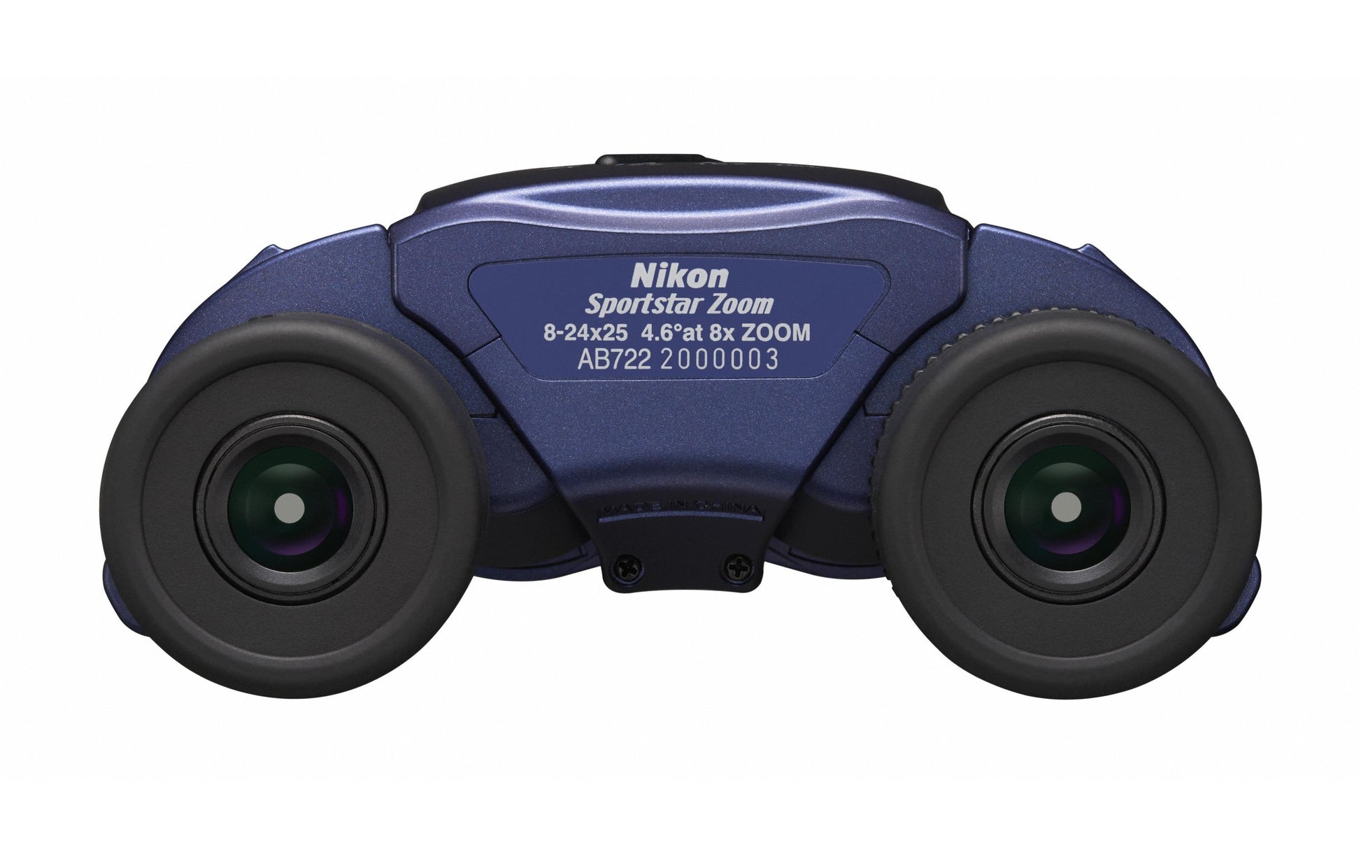 Nikon Kompaktfernglas Sportstar Zoom – 8–24×25 mm, blau