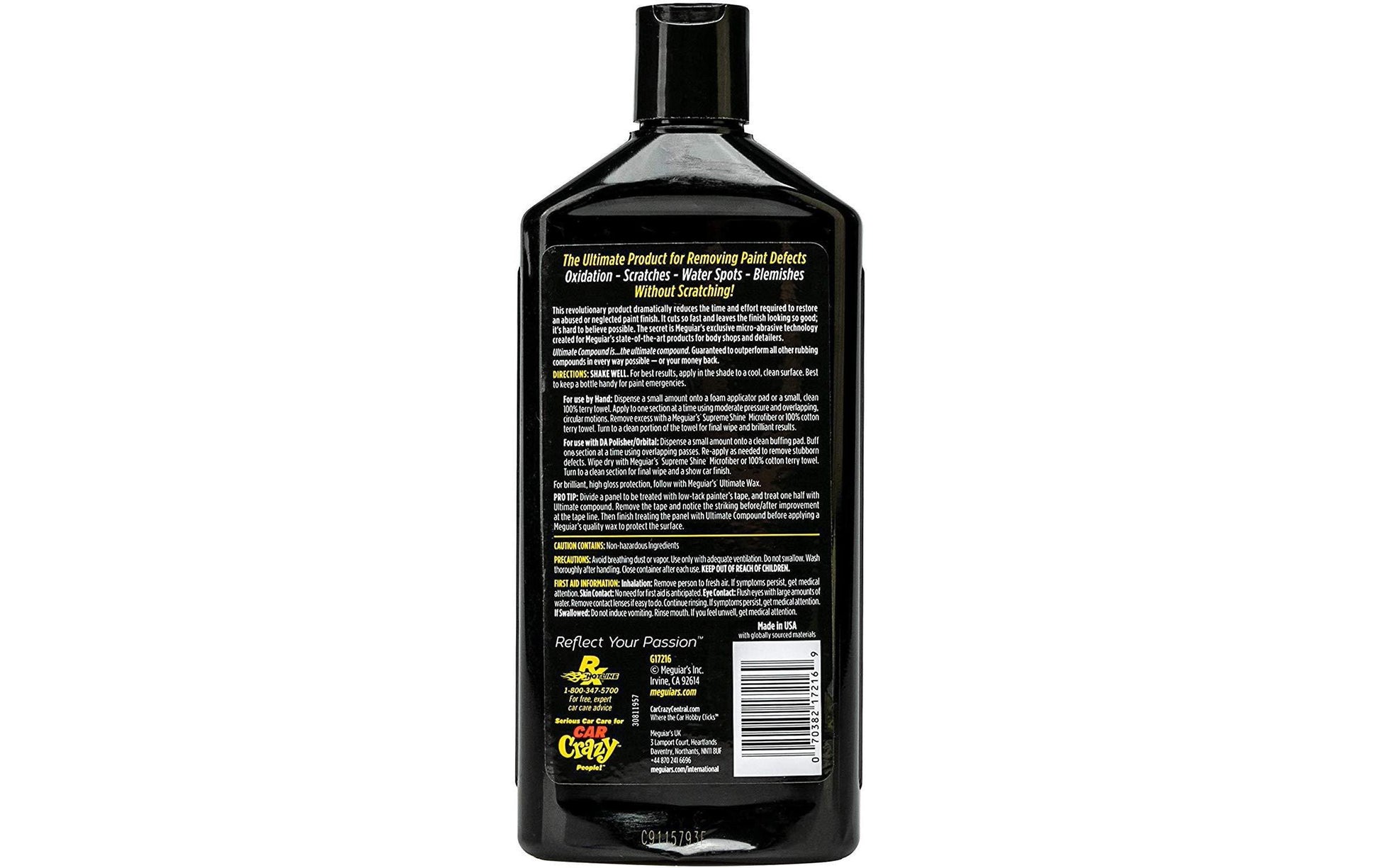 Meguiar's Ultimate Compound – Politur, für Lack, 473 ml