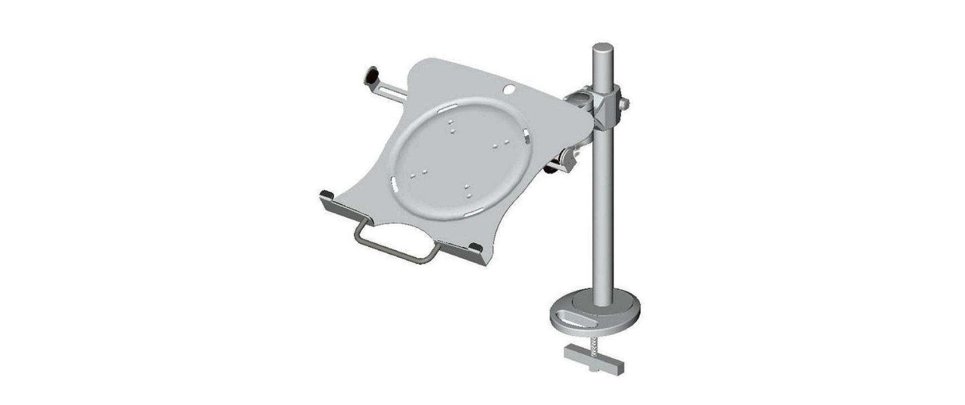 Neomounts NOTEBOOK-V100 Tablet-Rahmen – für Notebooks – VESA 100×100, bis 5 kg – Silber