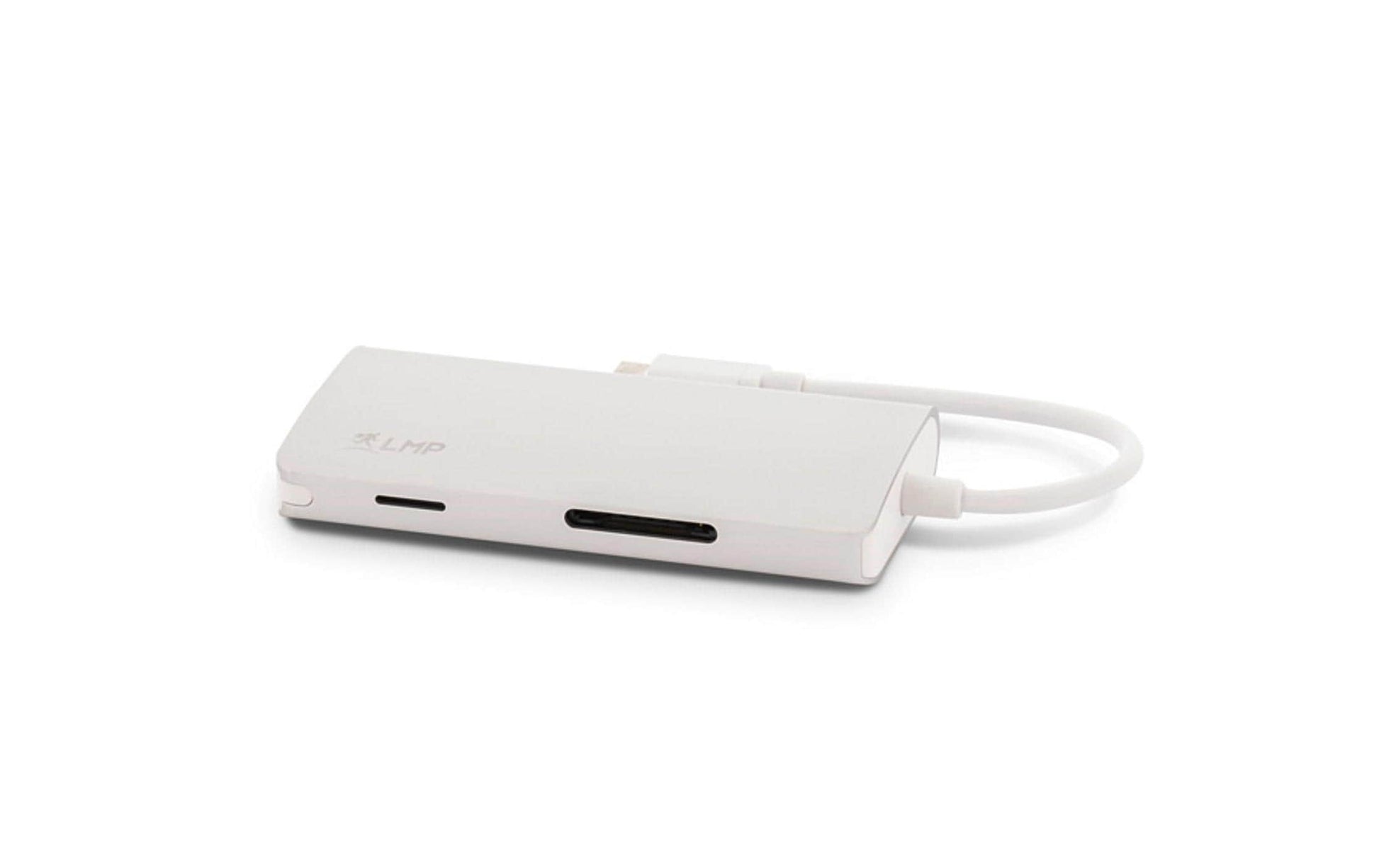 LMP 14368 Multiport-Adapter – USB-C, 1× HDMI, 3× USB-A, 1× USB-C, GbE, SD/microSD, für Windows/Mac