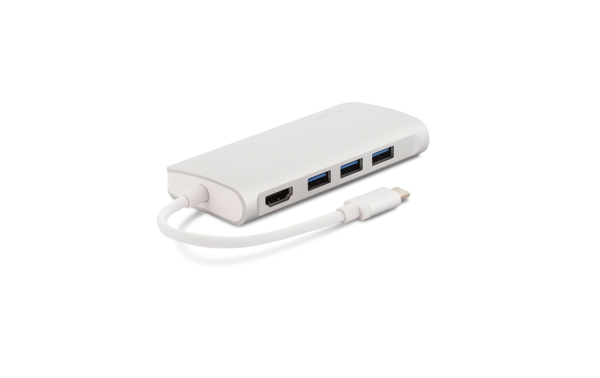 LMP 14368 Multiport-Adapter – USB-C, 1× HDMI, 3× USB-A, 1× USB-C, GbE, SD/microSD, für Windows/Mac