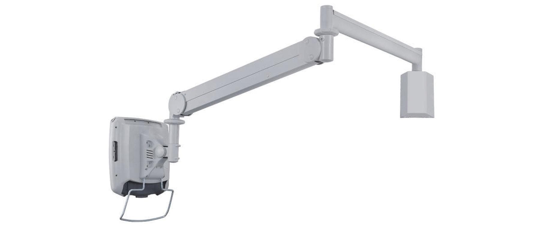 Neomounts FPMA HAW100HC – Monitorhalterung, bis 30", VESA 75 × 75 mm, 12 kg, neigbar, silber