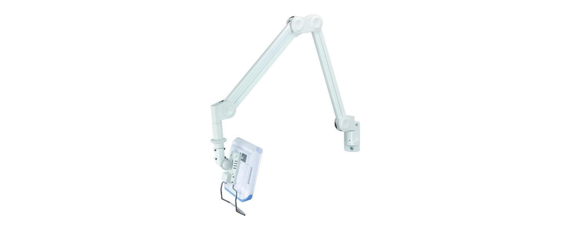 Neomounts FPMA HAW200 – Monitorhalterung, bis 27", VESA 100 × 100 mm, 7 kg, höhenverstellbar, weiss