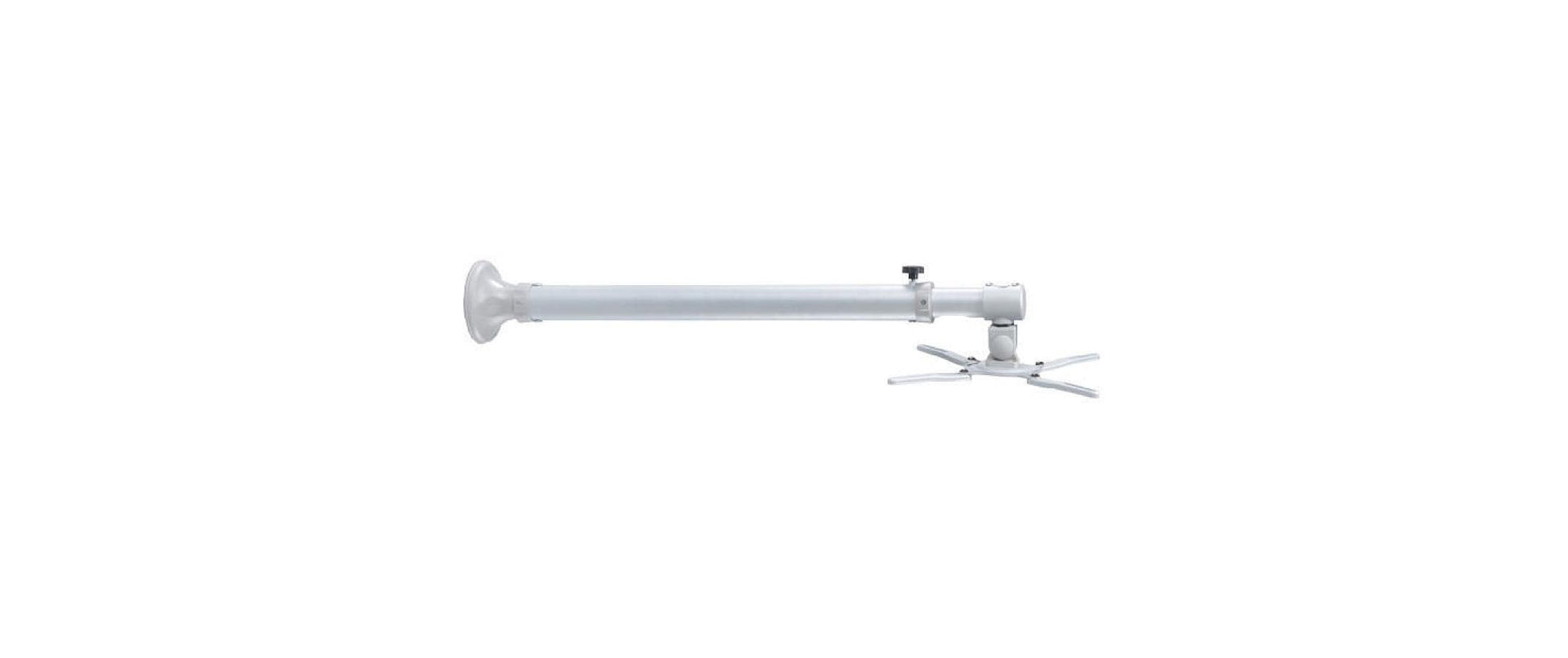 Neomounts Projektor-Deckenhalterung – 73,0–123,0 cm, 12 kg, schwenkbar, Silber