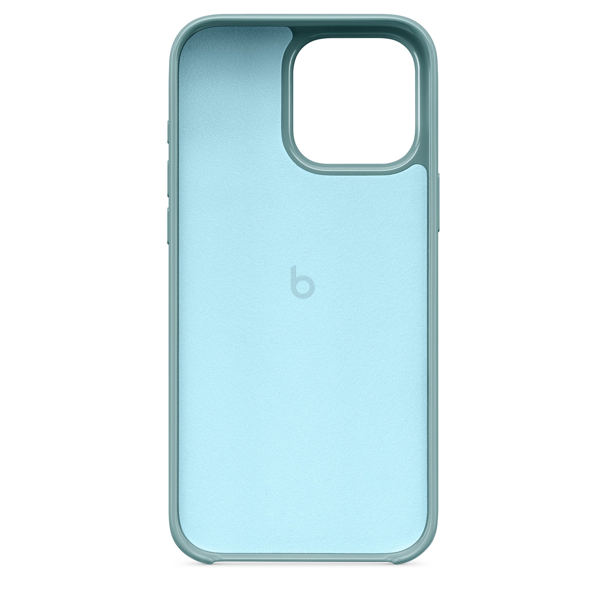 Apple Beats Backcover – für Apple iPhone 16 Pro Max, MagSafe, Mikrofaser+PC+TPU, Riptide Blue
