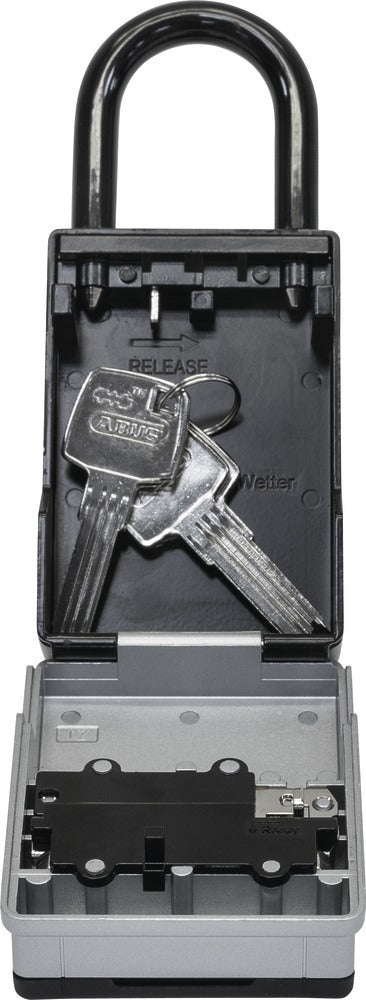 ABUS 737 Mini B – Schlüsselschrank, Zahlenschloss, Stahlblech, Silber