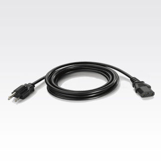 Zebra Netzkabel, geerdet, 3-adrig