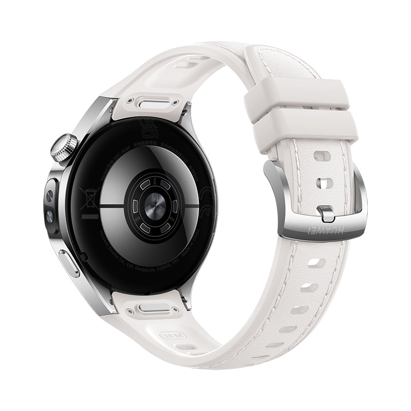 Huawei Watch 5 LTE – 42 mm, AMOLED, Edelstahl, Beige, 5 ATM