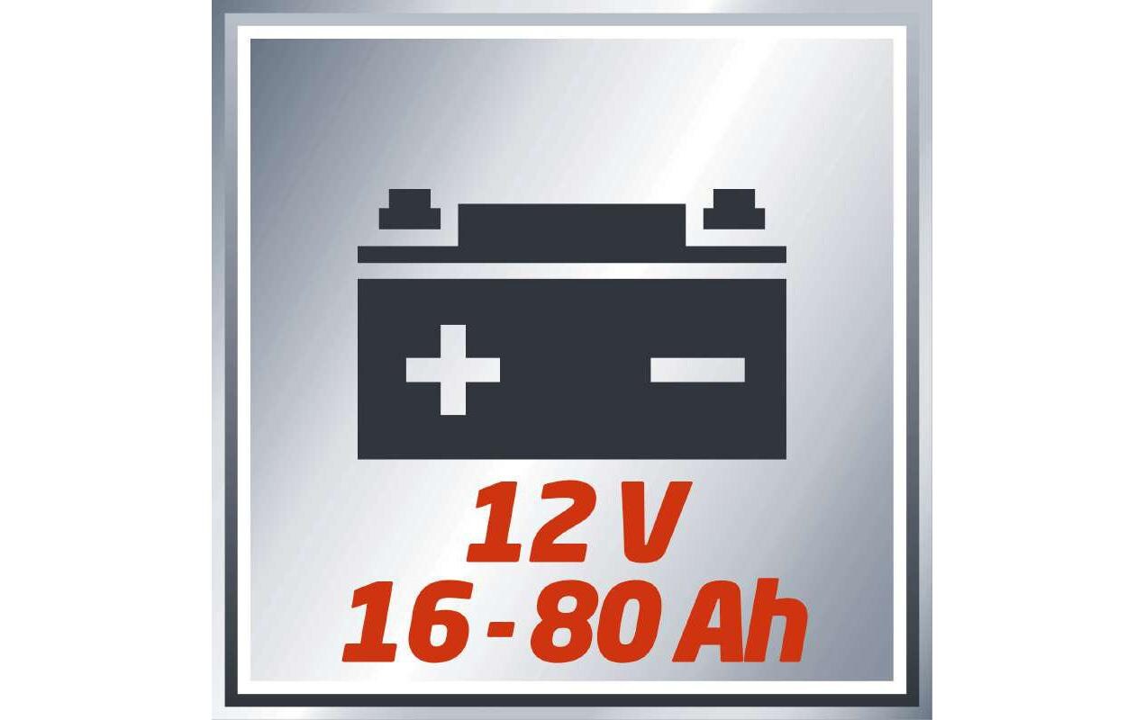 Einhell automotive Automatik-Batterie-Ladegerät – 5 A, 12 V, für Autos, Blei (Pb), 80 Ah