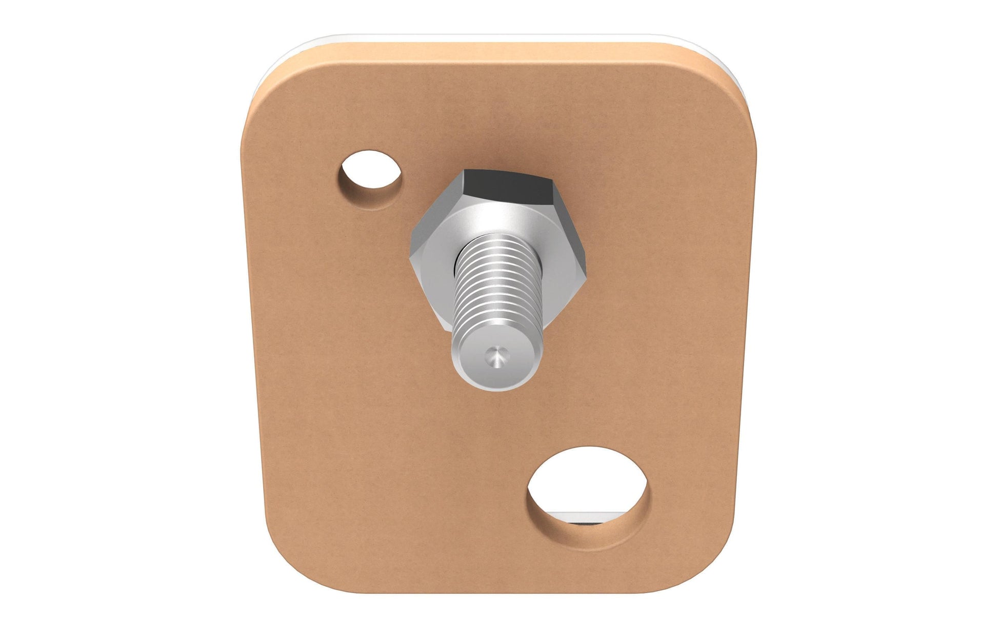 TESA Haken – braun – 5 kg – 2 Stück