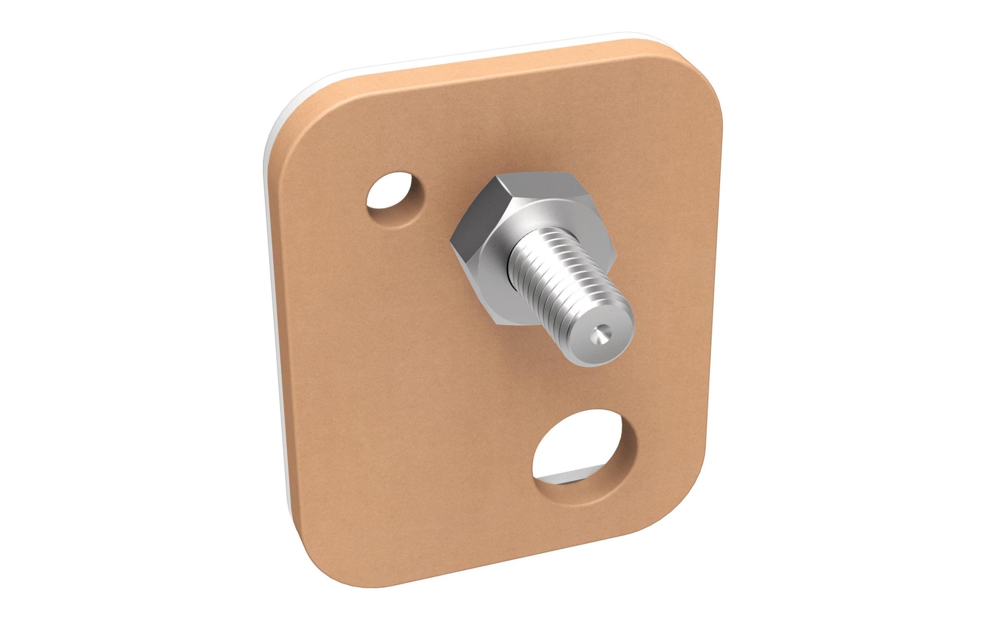 TESA Haken – braun – 5 kg – 2 Stück