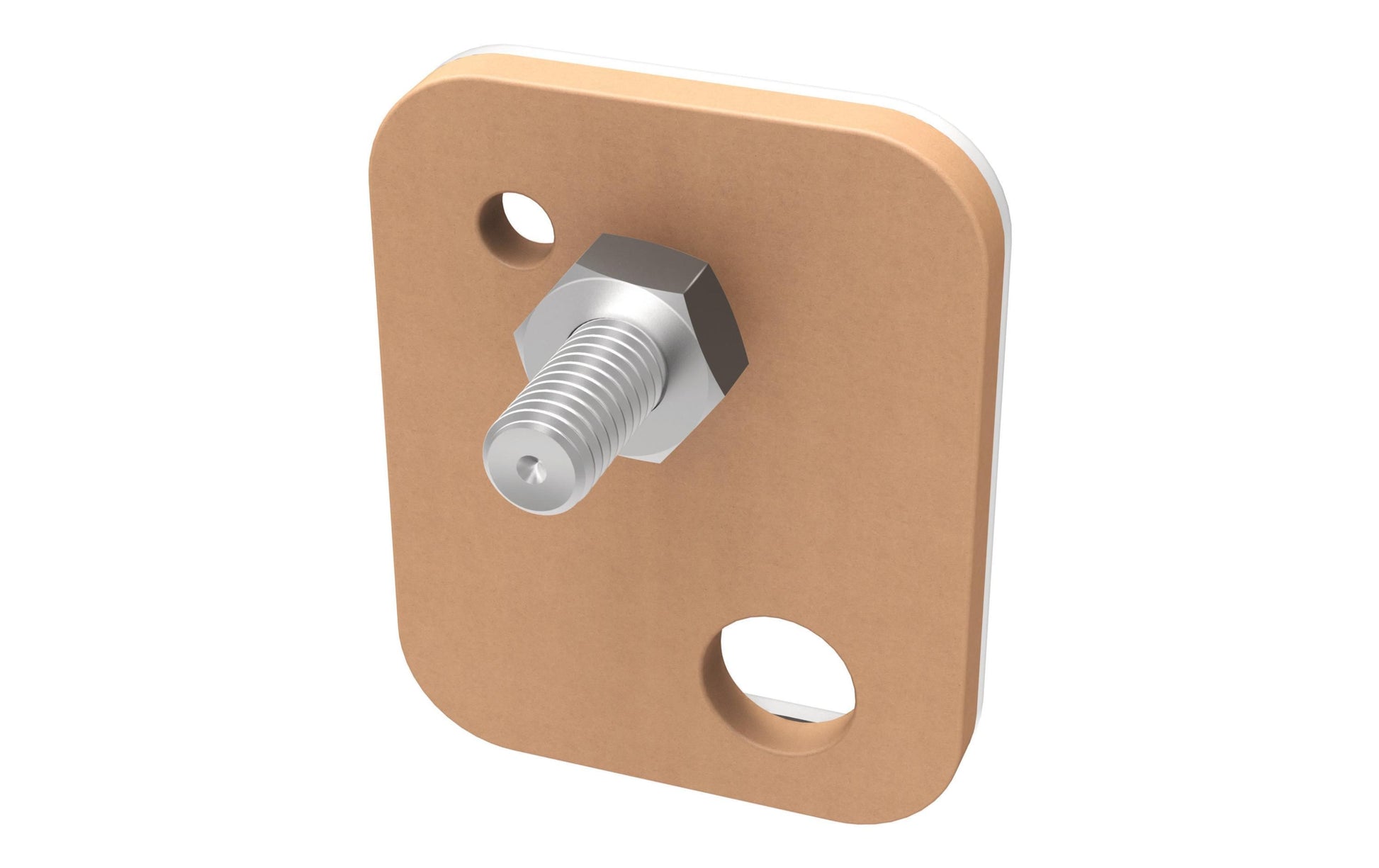 TESA Haken – braun – 5 kg – 2 Stück
