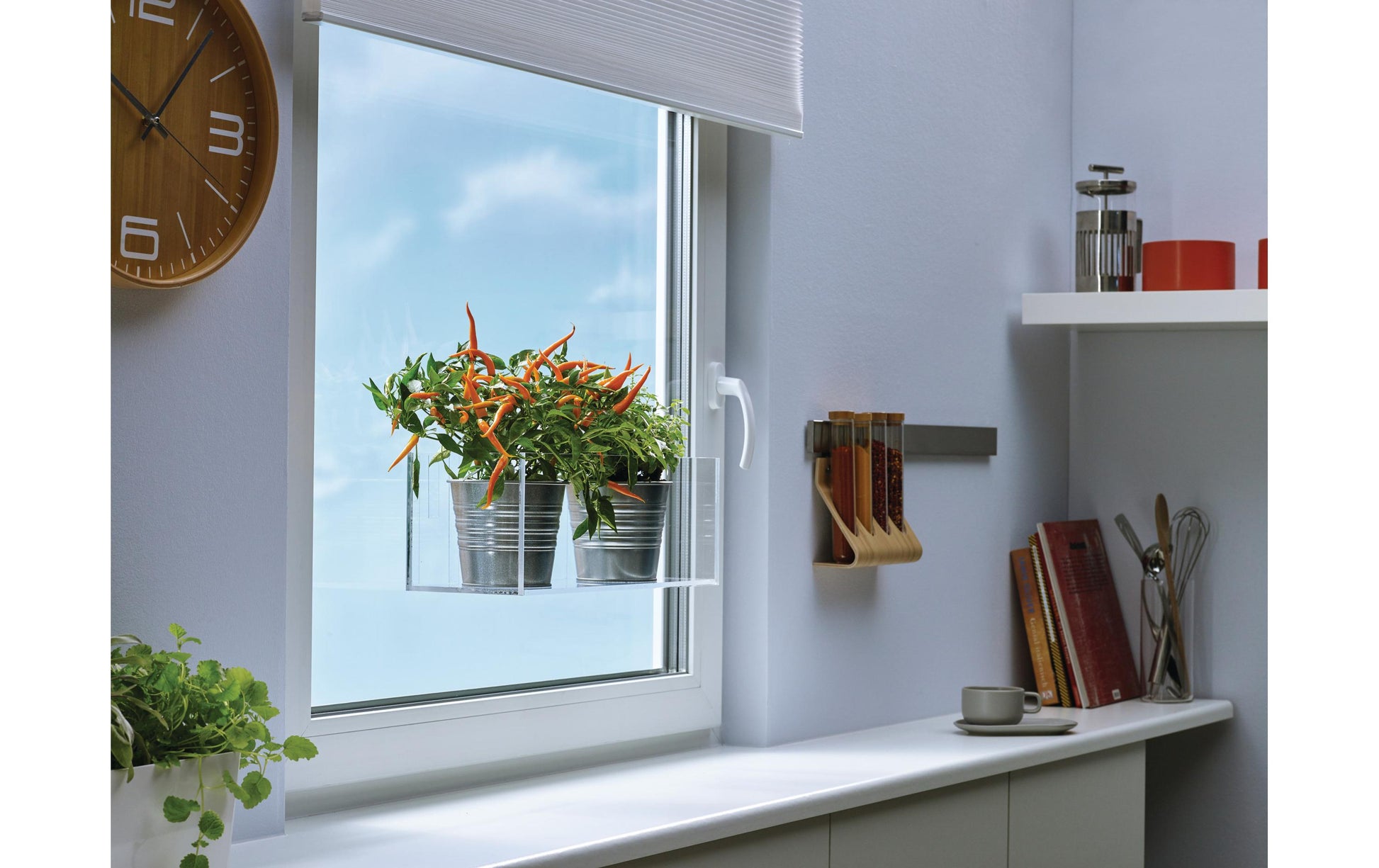 TESA Montageband – 19 mm × 5 m, transparent, für Glas/Acryl, Innen