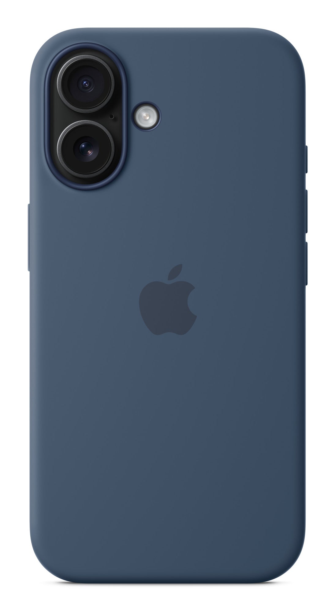 Apple Backcover – für Apple iPhone 16, MagSafe, Silikon+Mikrofaser, Denim