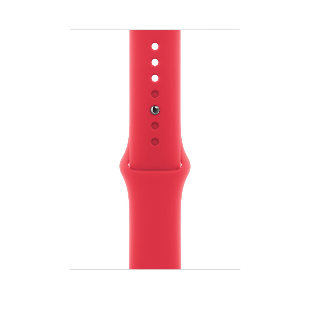 Apple Sportarmband – Armband – für Apple Watch (42/44/45 mm), Rot, S/M