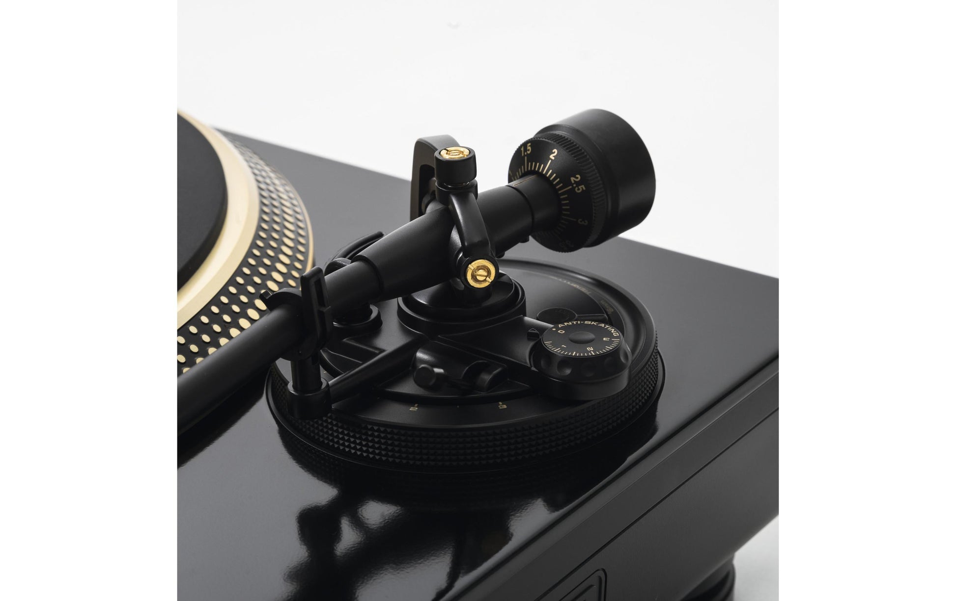 Reloop HiFi Turn5 – Plattenspieler – Direktantrieb, inkl. Ortofon 2M Red, S-Form-Tonarm, 78 U/min – Schwarz