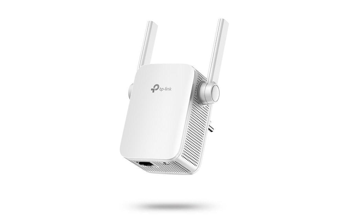 TP-Link RE305 – Repeater, Wi‑Fi 5, Dual‑Band (2,4/5 GHz), bis 1200 Mbit/s, 1x RJ‑45 (10/100), weiss