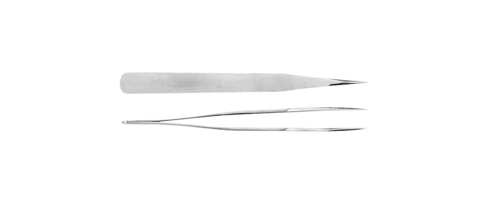 Velleman VTTW15 Pinzette – spitz, gerade Spitze, 112 mm, Edelstahl